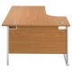 Olton Twin Cantilever Corner Office Desk